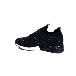Ivoire0317a Ivoire 2203583-4501 Textile Noir*Femme Baskets