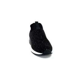 Ivoire0317a Ivoire 2203583-4501 Textile Noir*Femme Baskets