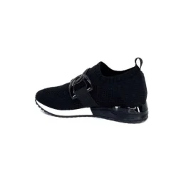 Ivoire0317a Ivoire 2203626 Textile Noir*Femme Baskets