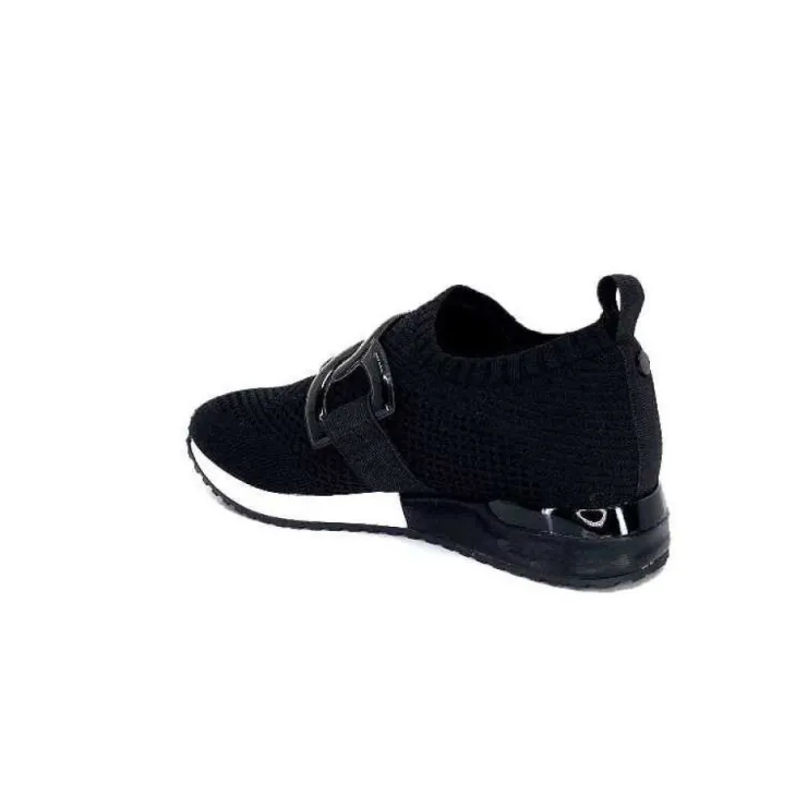 Ivoire0317a Ivoire 2203626 Textile Noir*Femme Baskets