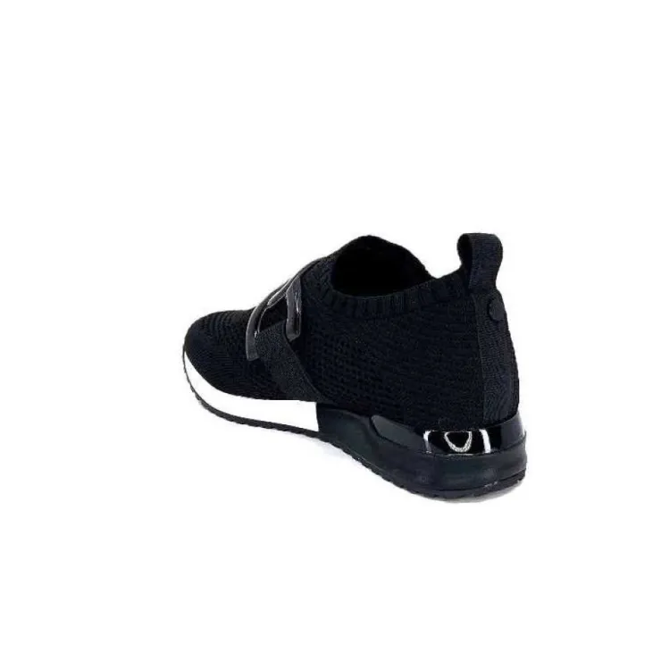 Ivoire0317a Ivoire 2203626 Textile Noir*Femme Baskets