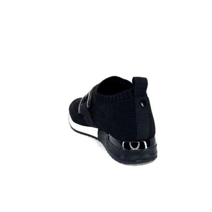 Ivoire0317a Ivoire 2203626 Textile Noir*Femme Baskets