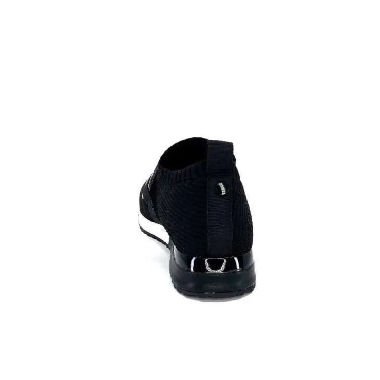Ivoire0317a Ivoire 2203626 Textile Noir*Femme Baskets