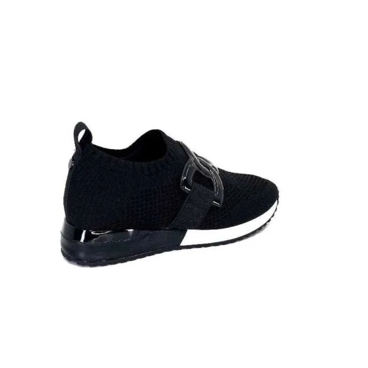 Ivoire0317a Ivoire 2203626 Textile Noir*Femme Baskets