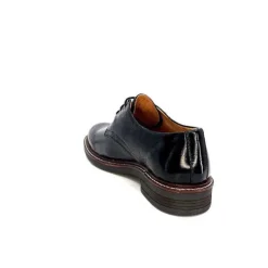 Ivoire0209b Ivoire 11441 Vernis Cuir Vernis Noir*Femme Lacets