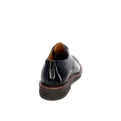 Ivoire0209b Ivoire 11441 Vernis Cuir Vernis Noir*Femme Lacets