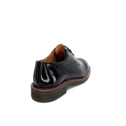 Ivoire0209b Ivoire 11441 Vernis Cuir Vernis Noir*Femme Lacets