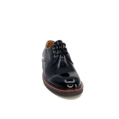 Ivoire0209b Ivoire 11441 Vernis Cuir Vernis Noir*Femme Lacets