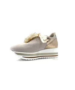 Ivoire0130a Ivoire 1A 4703 Nude*Femme Baskets