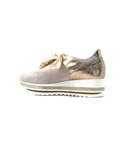 Ivoire0130a Ivoire 1A 4703 Nude*Femme Baskets