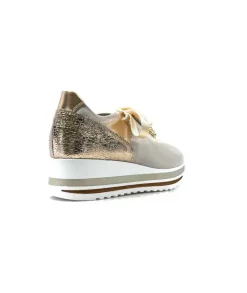 Ivoire0130a Ivoire 1A 4703 Nude*Femme Baskets