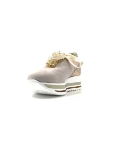 Ivoire0130a Ivoire 1A 4703 Nude*Femme Baskets