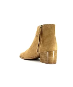 Ivoire0104a Ivoire A45151 Daim Tan*Femme Bottines Eté