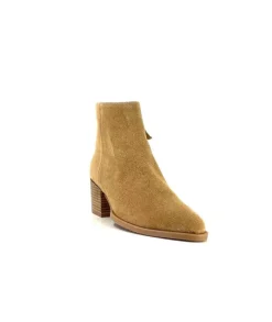 Ivoire0104a Ivoire A45151 Daim Tan*Femme Bottines Eté