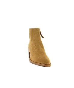 Ivoire0104a Ivoire A45151 Daim Tan*Femme Bottines Eté