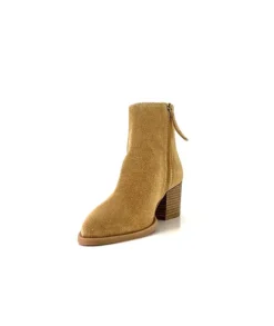 Ivoire0104a Ivoire A45151 Daim Tan*Femme Bottines Eté