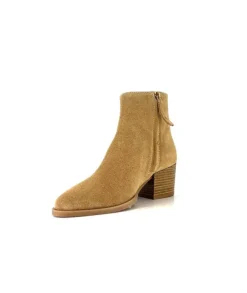 Ivoire0104a Ivoire A45151 Daim Tan*Femme Bottines Eté