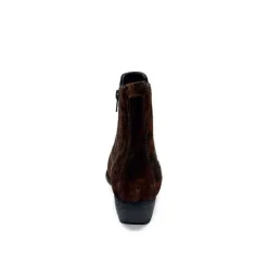 Ivoire0341a Ivoire Ar230 Daim Leo Moka*Femme Santiags