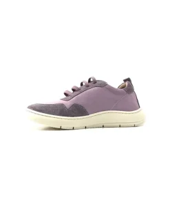 Ivoire0130a Ivoire 2B 4687 Textile Daim Lilla*Femme Baskets