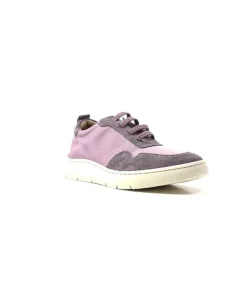 Ivoire0130a Ivoire 2B 4687 Textile Daim Lilla*Femme Baskets