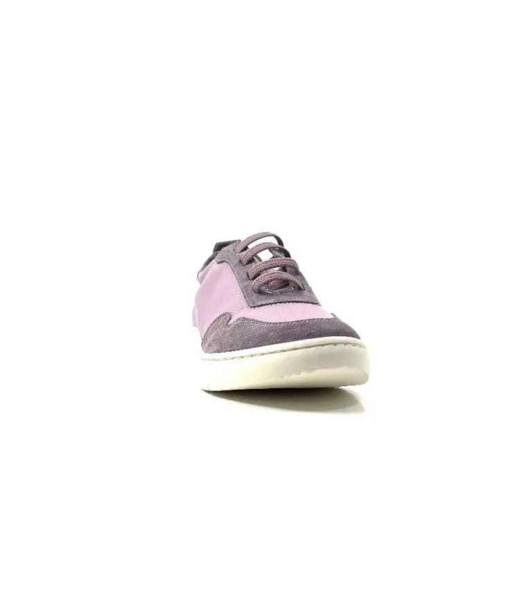 Ivoire0130a Ivoire 2B 4687 Textile Daim Lilla*Femme Baskets