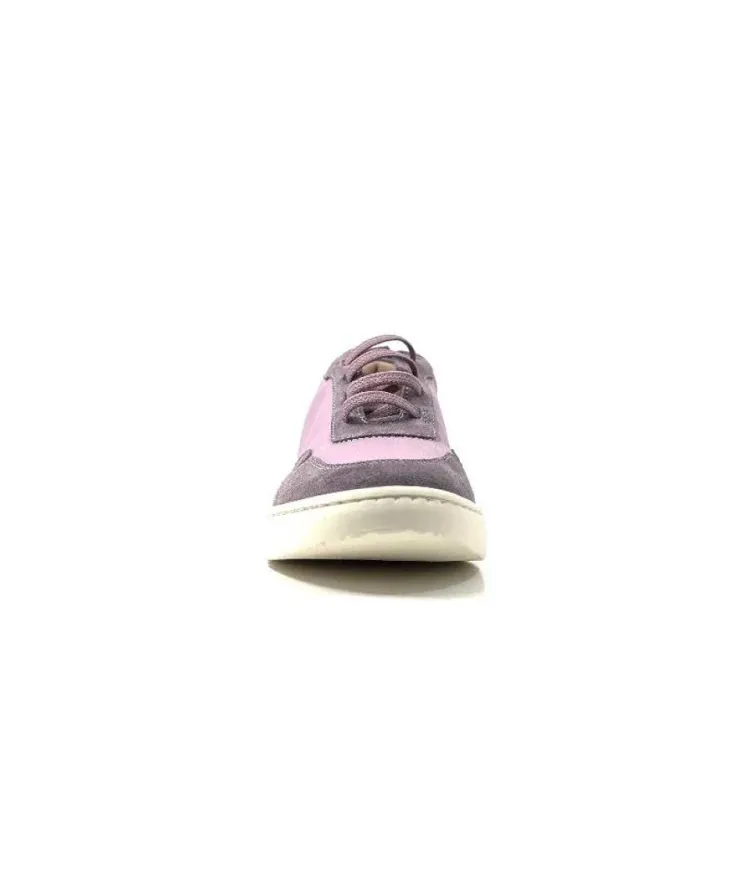Ivoire0130a Ivoire 2B 4687 Textile Daim Lilla*Femme Baskets