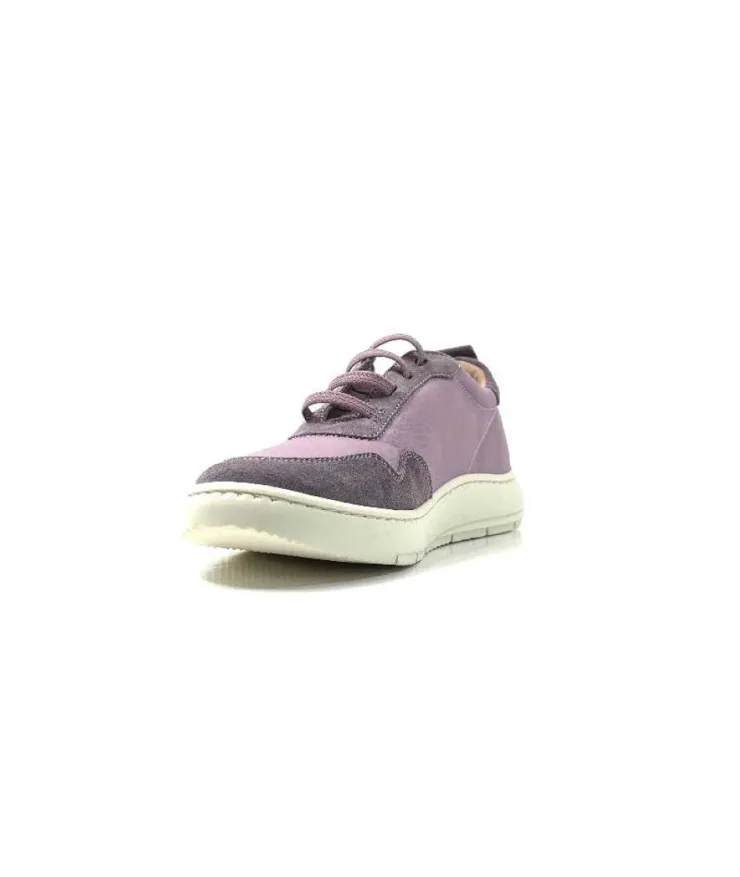 Ivoire0130a Ivoire 2B 4687 Textile Daim Lilla*Femme Baskets