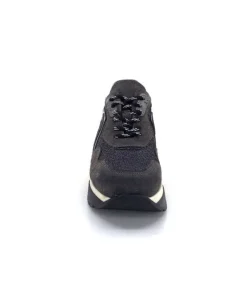 Ivoire0130a Ivoire 9B4425 Daim Piombo*Femme Baskets