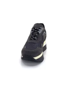 Ivoire0130a Ivoire 9B4425 Daim Piombo*Femme Baskets