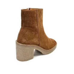 355-ivoire Ivoire B22302 Daim Tan*Femme Bottines