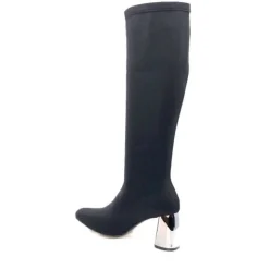 Ivoire0494a Ivoire B335-05 Microfibre Noir*Femme Bottes