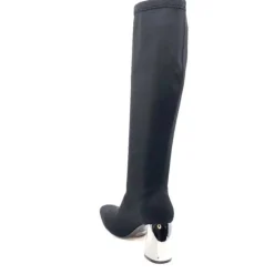 Ivoire0494a Ivoire B335-05 Microfibre Noir*Femme Bottes