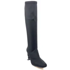 Ivoire0494a Ivoire B335-05 Microfibre Noir*Femme Bottes