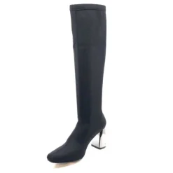 Ivoire0494a Ivoire B335-05 Microfibre Noir*Femme Bottes