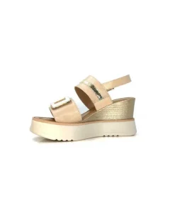 Ivoire0130a Ivoire 7C 4670Pe Cuir Beige*Femme Plateformes