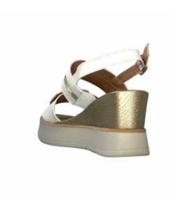 Ivoire0130a Ivoire 7C 4670Pe Cuir Blanc*Femme Plateformes