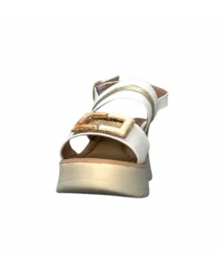 Ivoire0130a Ivoire 7C 4670Pe Cuir Blanc*Femme Plateformes