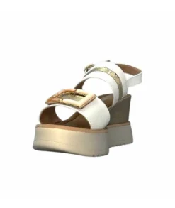 Ivoire0130a Ivoire 7C 4670Pe Cuir Blanc*Femme Plateformes