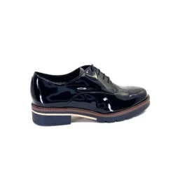We Do Ivoire 22034Ct Vernis Cuir Vernis Noir*Femme Lacets