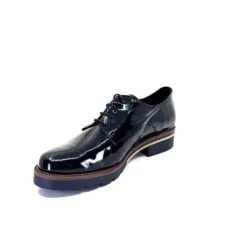 We Do Ivoire 22034Ct Vernis Cuir Vernis Noir*Femme Lacets