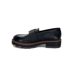Ivoire0036a Ivoire Cv5053 Cuir Noir*Femme Mocassins