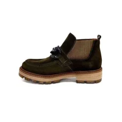 Ivoire0036a Ivoire Cv5057 Daim Kaki*Femme Bottines
