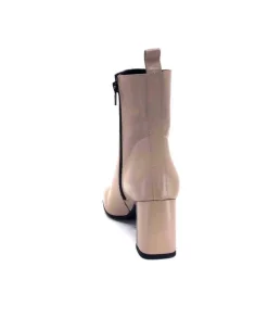 Ivoire0330 Ivoire E752 Cuir Corda*Femme Bottines