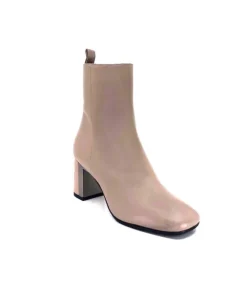 Ivoire0330 Ivoire E752 Cuir Corda*Femme Bottines