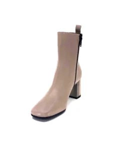 Ivoire0330 Ivoire E752 Cuir Corda*Femme Bottines