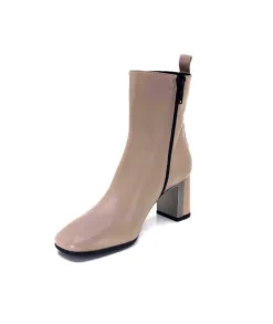 Ivoire0330 Ivoire E752 Cuir Corda*Femme Bottines