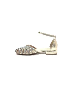 s.piero Ivoire E35.018 Cuir Or*Femme Sandales