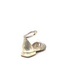 s.piero Ivoire E35.018 Cuir Or*Femme Sandales