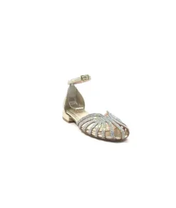 s.piero Ivoire E35.018 Cuir Or*Femme Sandales