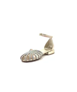 s.piero Ivoire E35.018 Cuir Or*Femme Sandales